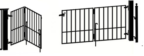 Bi-Folding Gates