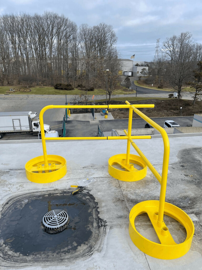 YellowGate Rooftop TPO Membrane Railing System